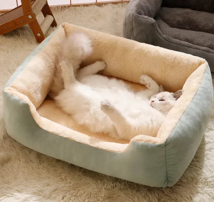 Cozy Cat and Dog Bed